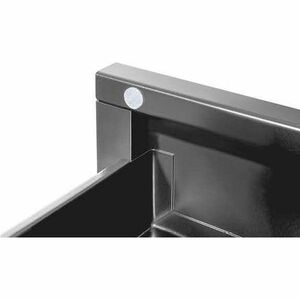 Digitus Schublade - 5 kg Belastbarkeit - 513 mm Breite x 480 mm Tiefe x 108 mm Höhe - Stahl - Mattschwarz - 1 - Stabil