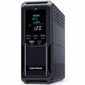 CyberPower CP1350AVRLCD3 Intelligent LCD UPS Systems - 1350VA/815W, 120 VAC, NEMA 5-15P, Mini-Tower, 12 Outlets, LCD, $500