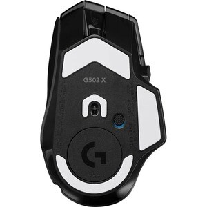Logitech G G502 X PLUS Gaming Mouse - Radio Frequency - USB Type A - Optical - 13 Programmable Button(s) - Black - Cable/W