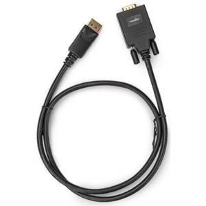 Rocstor DisplayPort/VGA Video Cable - 3 ft DisplayPort/VGA Video Cable for Video Device, TV, Projector, Notebook, Desktop 