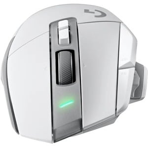 Logitech G G502 X PLUS Gaming Mouse - Radio Frequency - USB Type A - Optical - 13 Button(s) - White - Cable/Wireless - 2.4