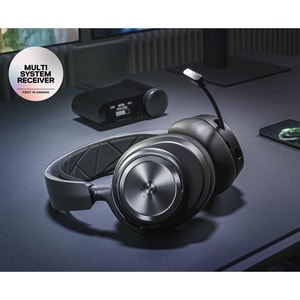 SteelSeries Arctis Nova Pro Wireless Over-the-head Stereo Gaming Headset - Binaural - 1219.2 cm - Bluetooth - 38 Ohm - 10 