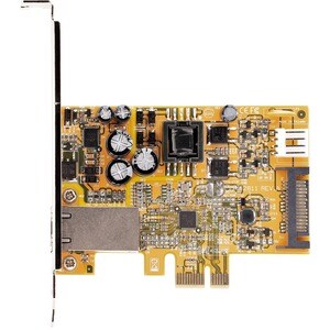 StarTech.com 1 Port 2.5Gbps PoE Network Card, PCIe Ethernet Card, 30W 802.3at PoE NIC for PC/Servers, RJ45/Network PoE LAN