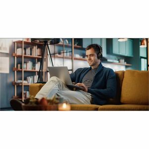 Yealink BH76 Kabel/Kabellos Kopfbügel Stereo Headset - Schwarz - Microsoft-Teams-Zertifizierung - Binaural - Ohraufliegend