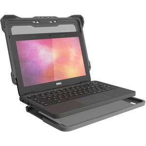 Extreme Shell-F Slide Case for Dell 3100/3110/5190 Chromebook Clamshell 11.6" (Gray/Clear) - For Dell Chromebook - Gray, C