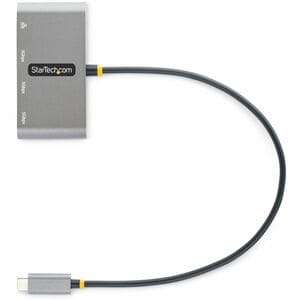 StarTech.com 3-Port USB-C Hub with Ethernet, 3x USB-A, Gigabit Ethernet, USB 3.0 5Gbps, Bus-Powered, Portable Laptop USB T
