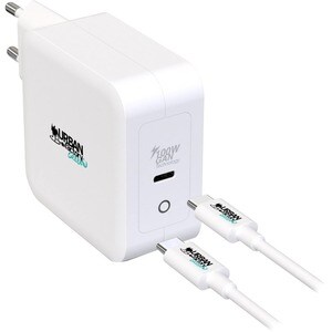 Adaptateur secteur Urban Factory CYCLEE - 100 W - Adaptateur universel - Pour Ordinateur, Tablette PC, Smartphone, Ordinat