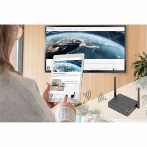Digitus Click & Present Video Extender Transmitter/Receiver - Wired/Wireless - 50 m RangeNetwork (RJ-45) - 4 x USB - 2 x H