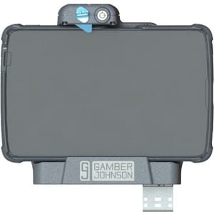 Gamber-Johnson Pogo Pin Rugoso Estação de ancoragem para PC Tablet - 2 x USB 2.0 - 1 x Portas RJ-45 - Rede (RJ-45) - Ancor