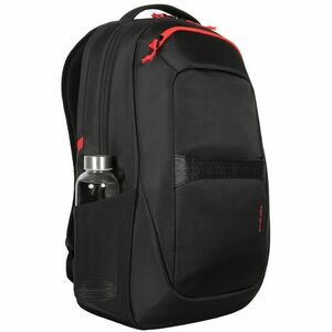 Targus Strike II TBB639GL Carrying Case (Backpack) for 43.2 cm (17") to 45.7 cm (18") Notebook - Black/Red - 500D Guc Body