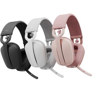Logitech Zone Vibe Wireless Over-the-head Stereo Headset - Graphite Grey - Binaural - Ear-cup - 3000 cm - Bluetooth - 20 H