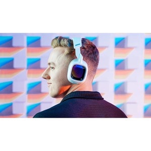 Astro A30 Wireless Over-the-head Stereo Gaming Headset - White - Binaural - Ear-cup - 1500 cm - Bluetooth/RF - 32 Ohm - 20
