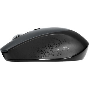 Port Mouse - Radio Frequency - USB - Optical - 3 Button(s) - Black - 1 - Wireless - 2.40 GHz - 1600 dpi - Scroll Wheel - S