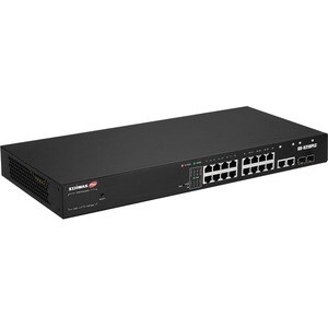 Switch Ethernet Edimax Web Smart GS-5216PLC 18 Porte Gestibile - Gigabit Ethernet - 10/100/1000Base-T, 1000Base-X - 3 Laye