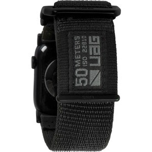 Urban Armor Gear Active Smartwatch Band - Rugged - 1.3" Width x 10.5" Length - Graphite - Stainless Steel, Nylon