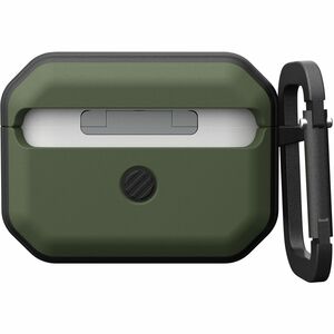 Urban Armor Gear Civilian Rugged Carrying Case Apple AirPods Pro (2nd Generation) - Olive Drab - Damage Resistant, Drop Re