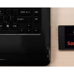 SanDisk Ultra 1 TB Solid State Drive - 2.5" Internal - SATA (SATA/600) - Notebook, Desktop PC Device Supported - 400 TB TB