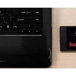 SanDisk Ultra 1 TB Solid State Drive - 2.5" Internal - SATA (SATA/600) - Notebook, Desktop PC Device Supported - 400 TB TB