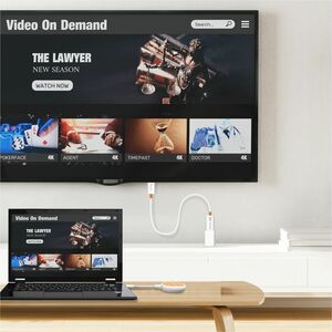 j5create ScreenCast JVAW62-N Video Extender Transmitter/Receiver - Wireless - 15 m Range - 2 x USB - 1080p - 1920 x 1080 V