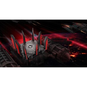 TP-Link Archer AX11000 Wi-Fi 6 IEEE 802.11ax Ethernet Wireless Router - 2.40 GHz ISM Band - 5 GHz UNII Band - 1.34 GB/s Wi