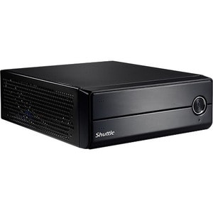 Shuttle XPC slim XH610 Barebone-System - Mini-PC - Sockel LGA-1700 - 1 x Prozessor-Support - Intel H610 Express Chip - 64 
