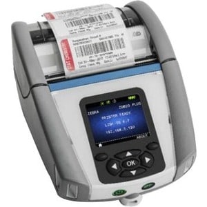 Zebra ZQ620 Plus-HC Desktop, Industrial, Mobile Direct Thermal Printer - Monochrome - Label/Receipt Print - Bluetooth - Wi