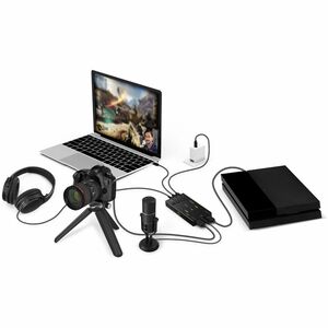 j5create JVA06-N Video Capturing Device - Black - Functions: Video Capturing - 1080p, 900p, 768p, 1024p, 576p, 480p, 576i,