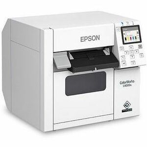 Epson ColorWorks CW-C4000 Desktop Inkjet Printer - Color - Label Print - Gigabit Ethernet - USB - USB Host - With Cutter -