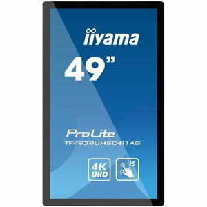 iiyama ProLite TF4939UHSCB1AG 49 Zoll Class Open-Frame-LED-Touchscreen-Monitor - 16:9 Format - 8 ms Reaktionszeit - Überho