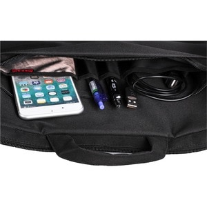 V7 Essential CTK14-BLK Carrying Case (Briefcase) for 35.8 cm (14.1") Notebook - Black - RFID Resistant, Weather Resistant 