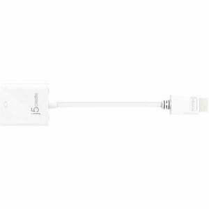 j5create JDA213 A/V Adapter - 1 × 19-Pin HDMI 1.4 Digital Audio/Video - Male - 1 x 5-Pin Powered Micro USB Type B - Female