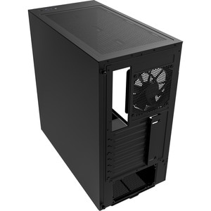 NZXT H5 Flow Gaming Computer Case - ATX Motherboard Supported - Galvanized Cold Rolled Steel (SGCC), Tempered Glass - Blac