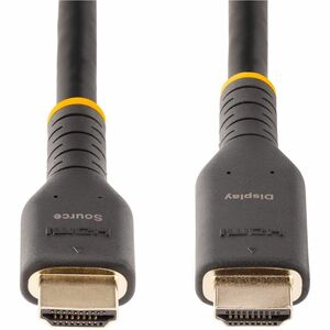 StarTech.com 7m (23ft) Active HDMI Cable, HDMI 2.0 4K 60Hz UHD, Rugged HDMI Cord w/ Aramid Fiber, Heavy-Duty High Speed HD