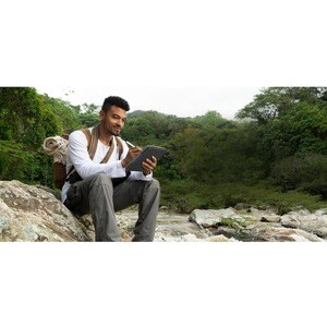 Logitech Rugged Folio Rugged Keyboard/Cover Case (Folio) Apple iPad (10th Generation) Tablet - Graphite - Drop Resistant, 