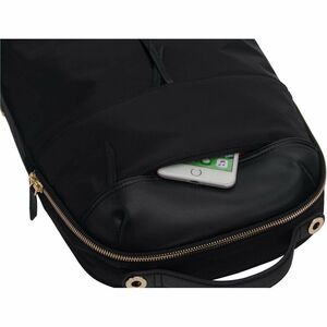 Targus Newport TSB945 便携包 (背包) 用于 32.8 cm (12.9") 到 38.1 cm (15") Apple iPad Pro 笔记本电脑, 平板, 旅行必备 - 黑 - 防水, 耐候 - 人造革 Body -
