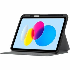 Targus Click-In THZ932GL Tasche (Folie) für 27,7 cm (10,9 Zoll) Apple iPad (10. Generation) Tablet - Grau, Schwarz - Elast