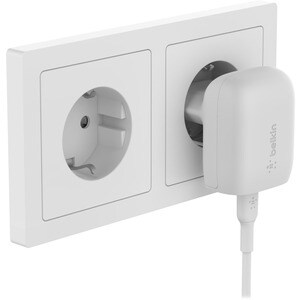 BELKIN 20W USB-C PD PPS WALL CHARGER WHITE