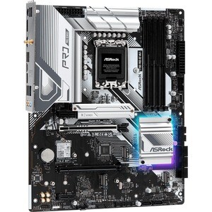 ASRock Z790 PRO RS WIFI Gaming Desktop Motherboard - Intel Z790 Chipset - Socket LGA-1700 - ATX - Core Processor Supported