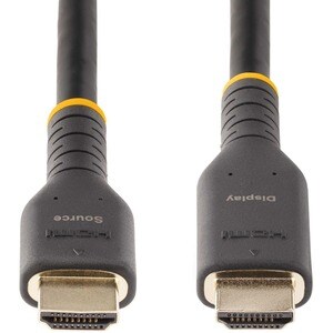 StarTech.com 10m (30ft) Active HDMI Cable, HDMI 2.0 4K 60Hz UHD, Rugged HDMI Cord w/ Aramid Fiber, Heavy-Duty High Speed H