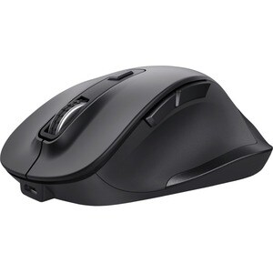 Trust Fyda Maus - Funkfrequenz - USB 2.0 - Optisch - 6 Taste(n) - Schwarz - Kabellos - 2,40 GHz - wiederaufladbar - 2400 d