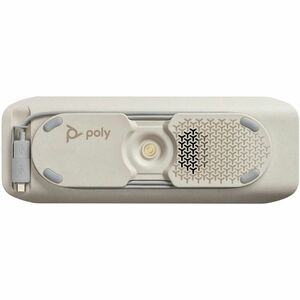 Poly Sync 40 Kabel/Kabellos Bluetooth Freisprecheinrichtung - Silber - 3 Mikrofon¤ - 50 mm Lautsprecher