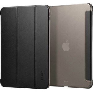 Spigen Smart Fold Carrying Case (Tri-fold) for 27.7 cm (10.9") Apple iPad (2022) iPad - Black - Drop Resistant - Polycarbo