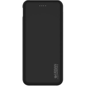 Urban Factory JUICEE Power Bank - Lithium Ion (Li-Ion) - 10000 mAh - 3 A - 5 V DC Output - 4 x USB