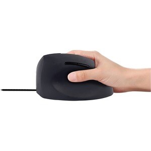 Urban Factory ERGO Mouse - USB Type A - Optical - 3 Button(s) - Cable - 2400 dpi - Right-handed