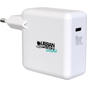 Urban Factory CYCLEE 65 W AC Adapter - Universal Adapter - For Notebook, MacBook - 5 V DC, 9 V DC, 12 V DC, 15 V DC, 20 V 