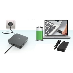 Docking station i-tec per Tablet, Monitor, Smartphone, Computer portatile - 100 W - Nero - 3 Display supportati - 4K, 5K, 