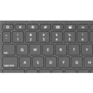 Cover tastiera Logitech Combo Touch Apple iPad (decima generazione) Tablet - Grigio - Resistente ai graffi, Resistente ai 