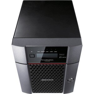 BUFFALO TeraStation 5420DN 4-Bay Secure Business Desktop NAS 8TB (2x4TB) w/ Hard Drives Included - Alpine Quad-core (4 Cor