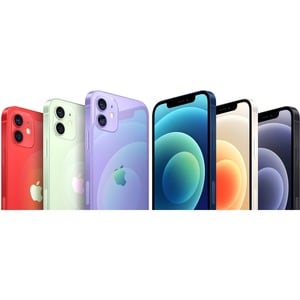 Apple iPhone 12 A2403 64 GB Smartphone - 15.49 cm (6.10") OLED 2532 x 1170 - Hexa-core (FirestormDual-core (2 Core) 3.10 G