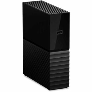 WD My Book WDBBGB0160HBK-BESN 16 TB Desktop Hard Drive - External - Black - USB 3.2 (Gen 1), USB - 256-bit AES Encryption 